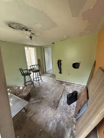 a view of a room with window