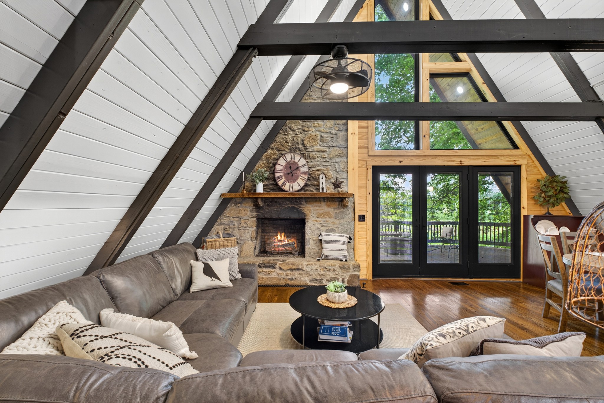123 Jones Road Taft, TN 38488 - Photo 49 of 87 a living room with furniture and a large window