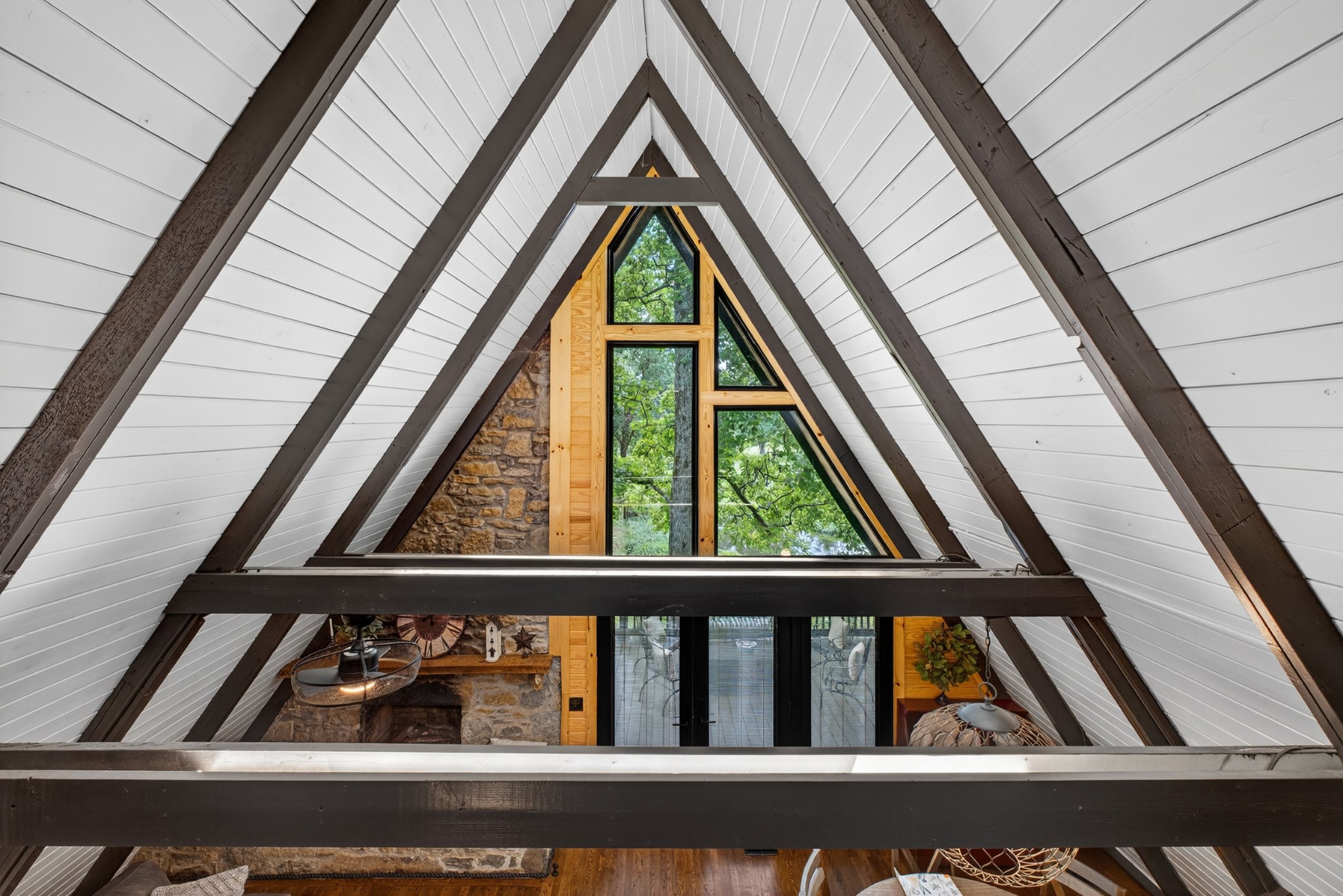 123 Jones Road Taft, TN 38488 - Photo 61 of 87 a view of black and white wooden floor