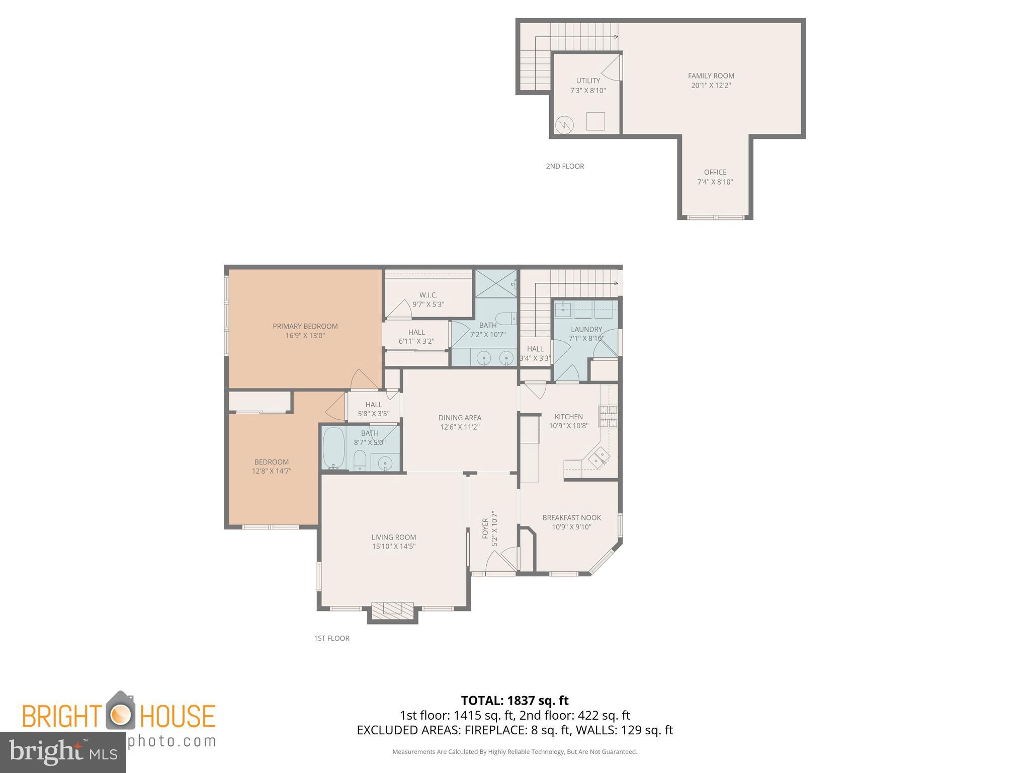 627 Bellflower Road Langhorne, PA 19047 - Photo 31 of 31 Combined Floor Plan