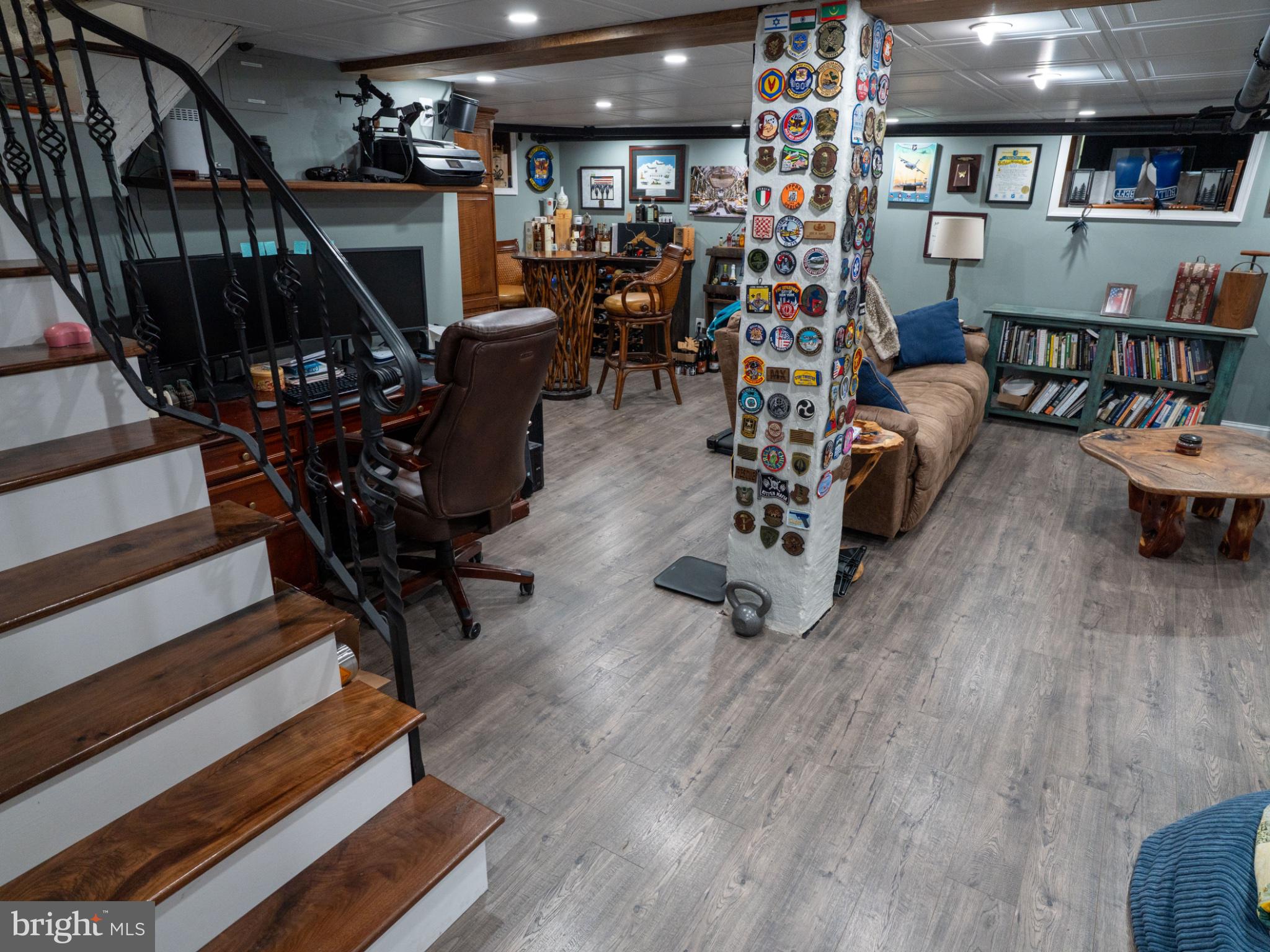 443 High Street Mount Holly, NJ 08060 - Photo 31 of 42 Cozy basement retreat with character.