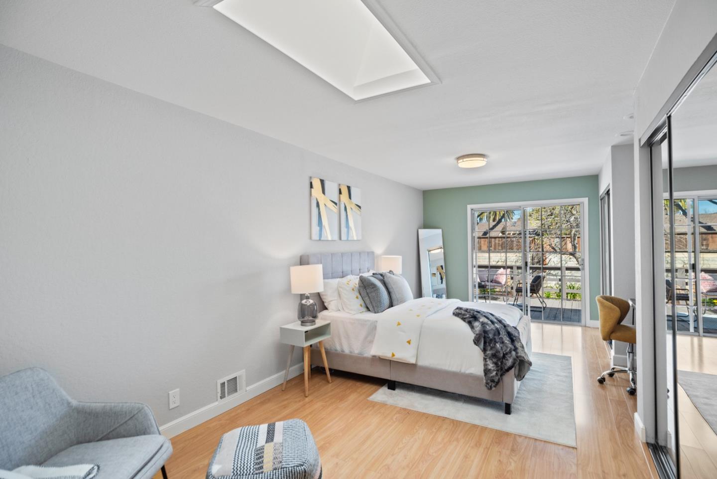 965 Buckeye Drive Sunnyvale, CA 94086 - Photo 19 of 27 a bedroom with a bed and a window