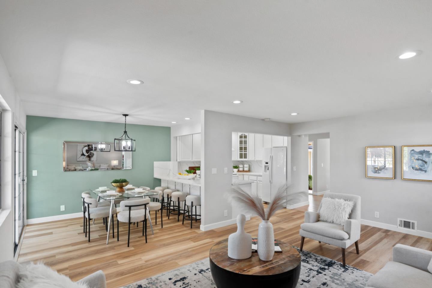 965 Buckeye Drive Sunnyvale, CA 94086 - Photo 10 of 27 a living room with furniture and a potted plant
