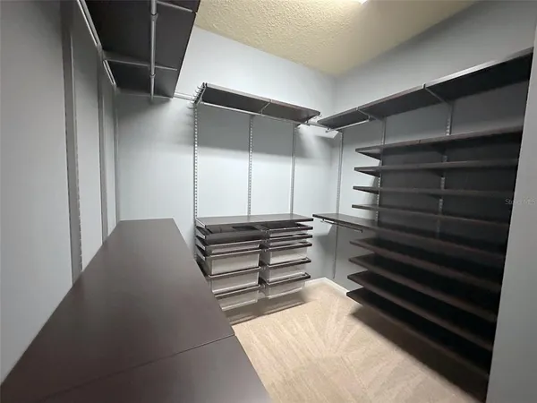 a view of walk in closet