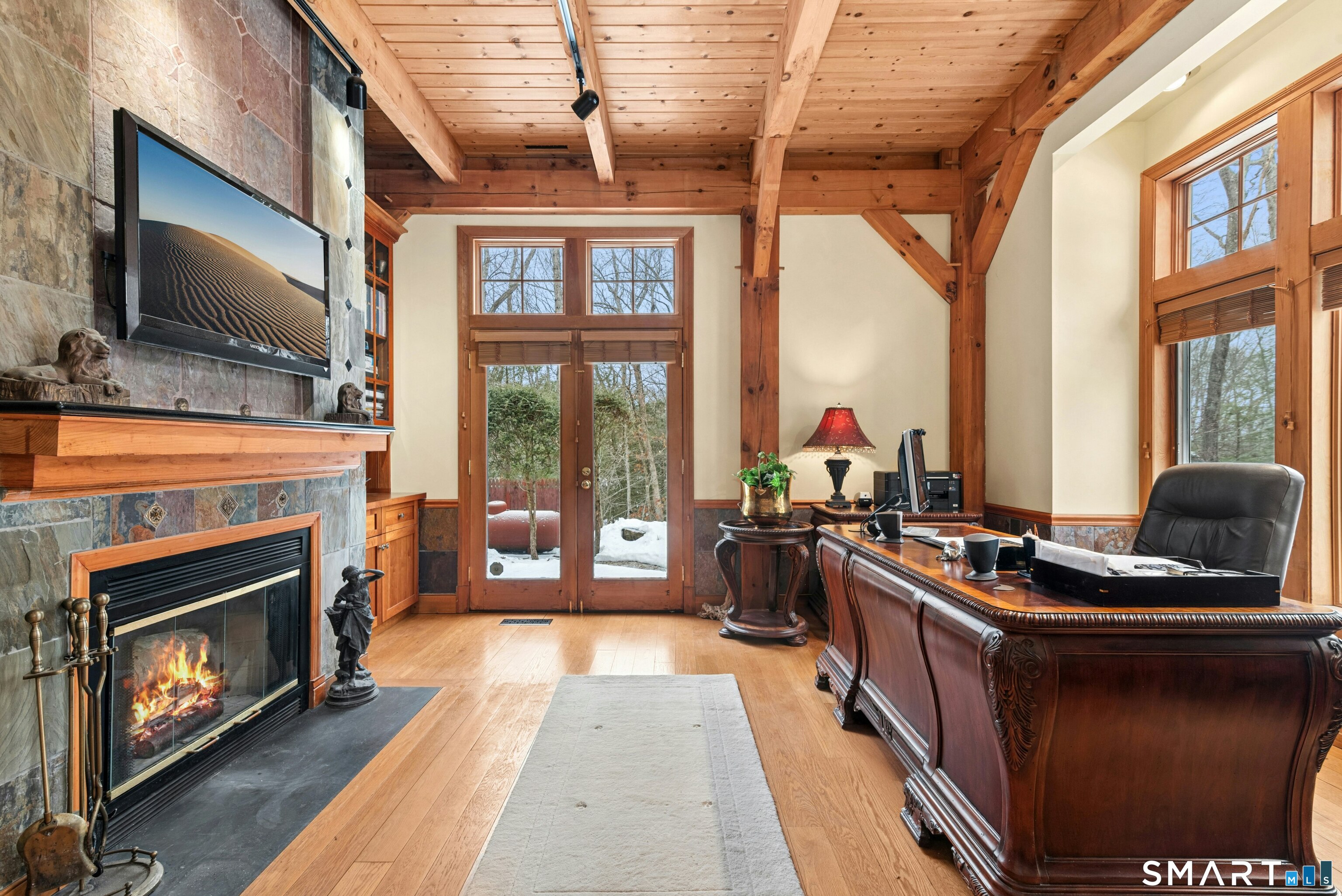 9 A Obtuse Rocks Road Brookfield, CT 06804 - Photo 14 of 35 With Wood Burning Fireplace