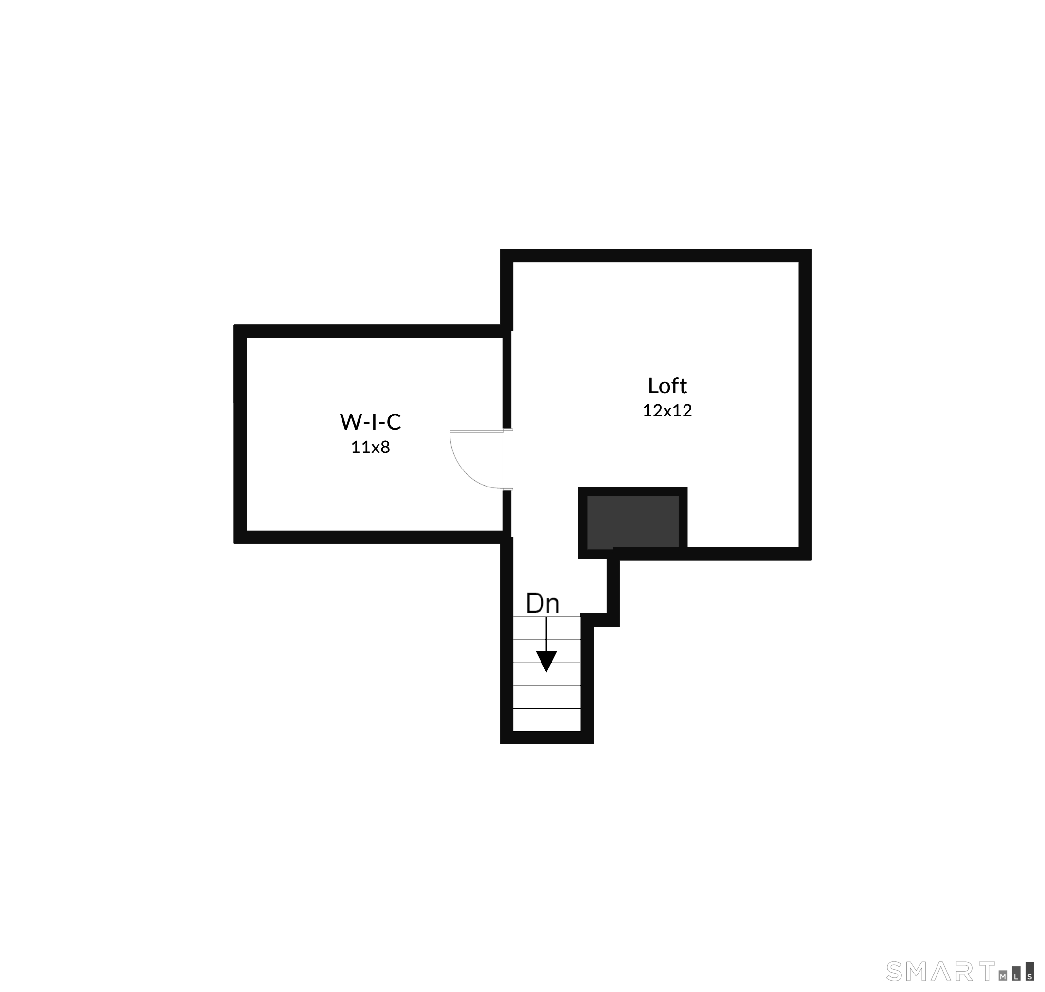 9 A Obtuse Rocks Road Brookfield, CT 06804 - Photo 34 of 35 Third Floor Loft/Bonus Area/Storage