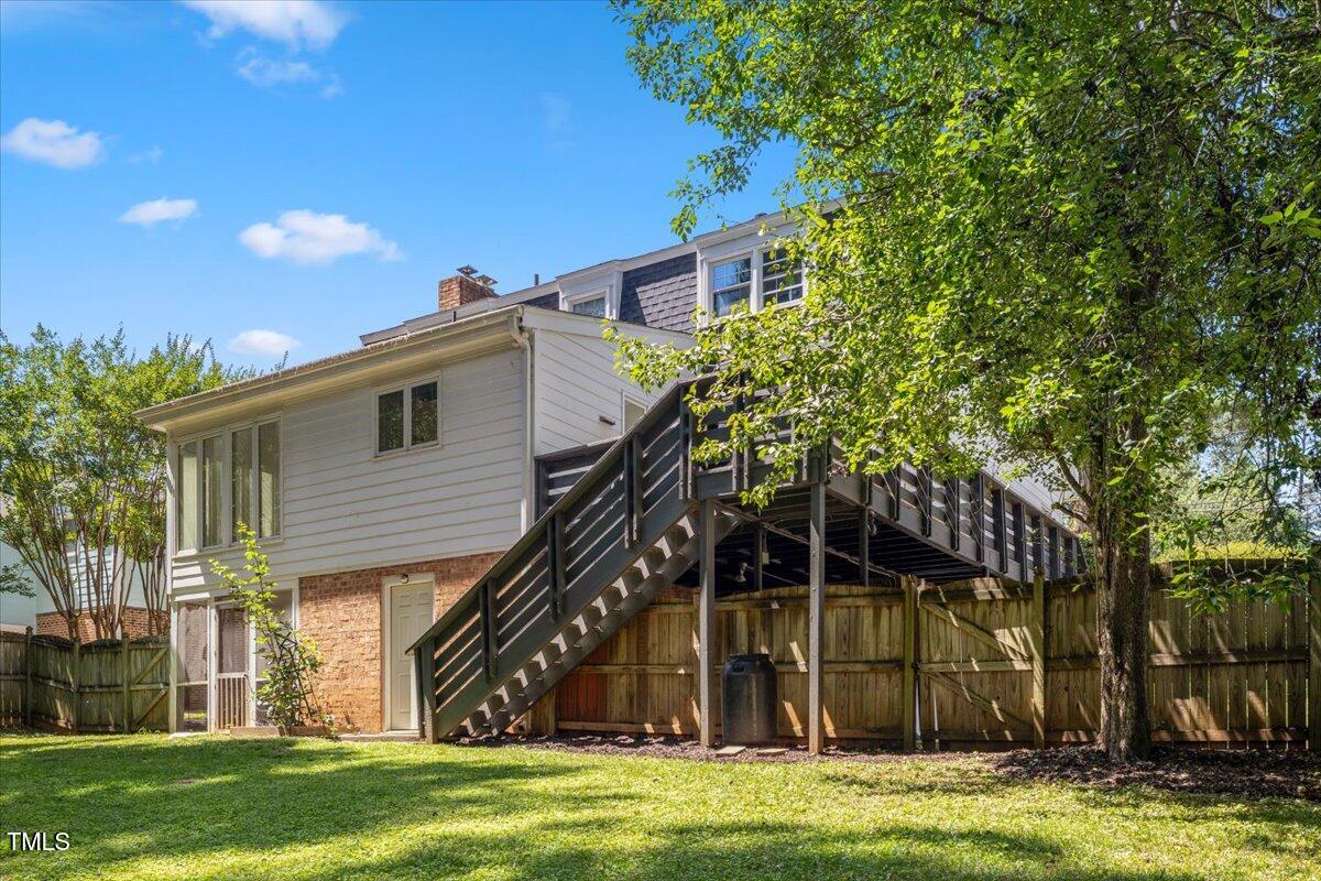 3317 Harden Road Raleigh, NC 27607 - Photo 53 of 53 a view of a house with a yard