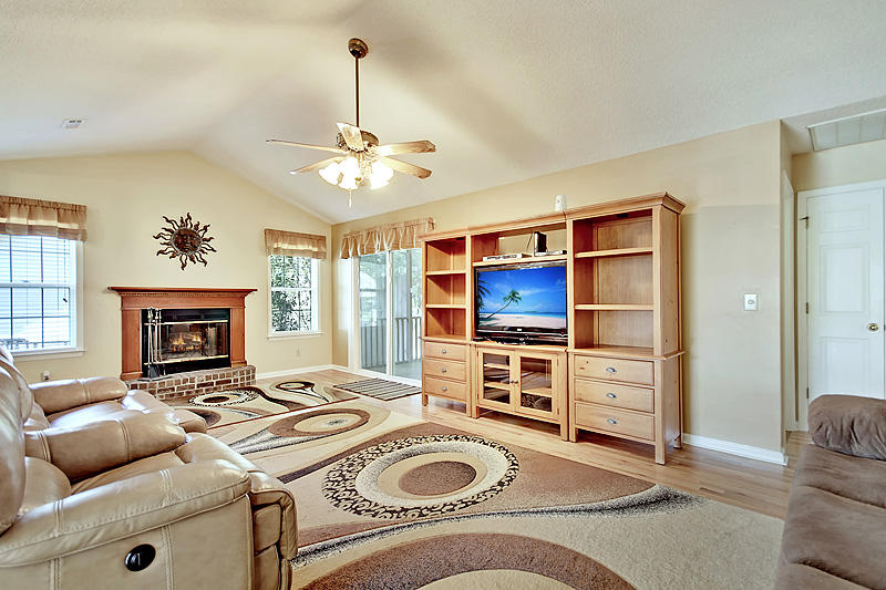 153 Iron Road Summerville, SC 29486 - Photo 6 of 28 Cozy wood-burning fire place