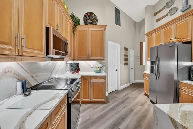 a view of utility room with washer and dryer