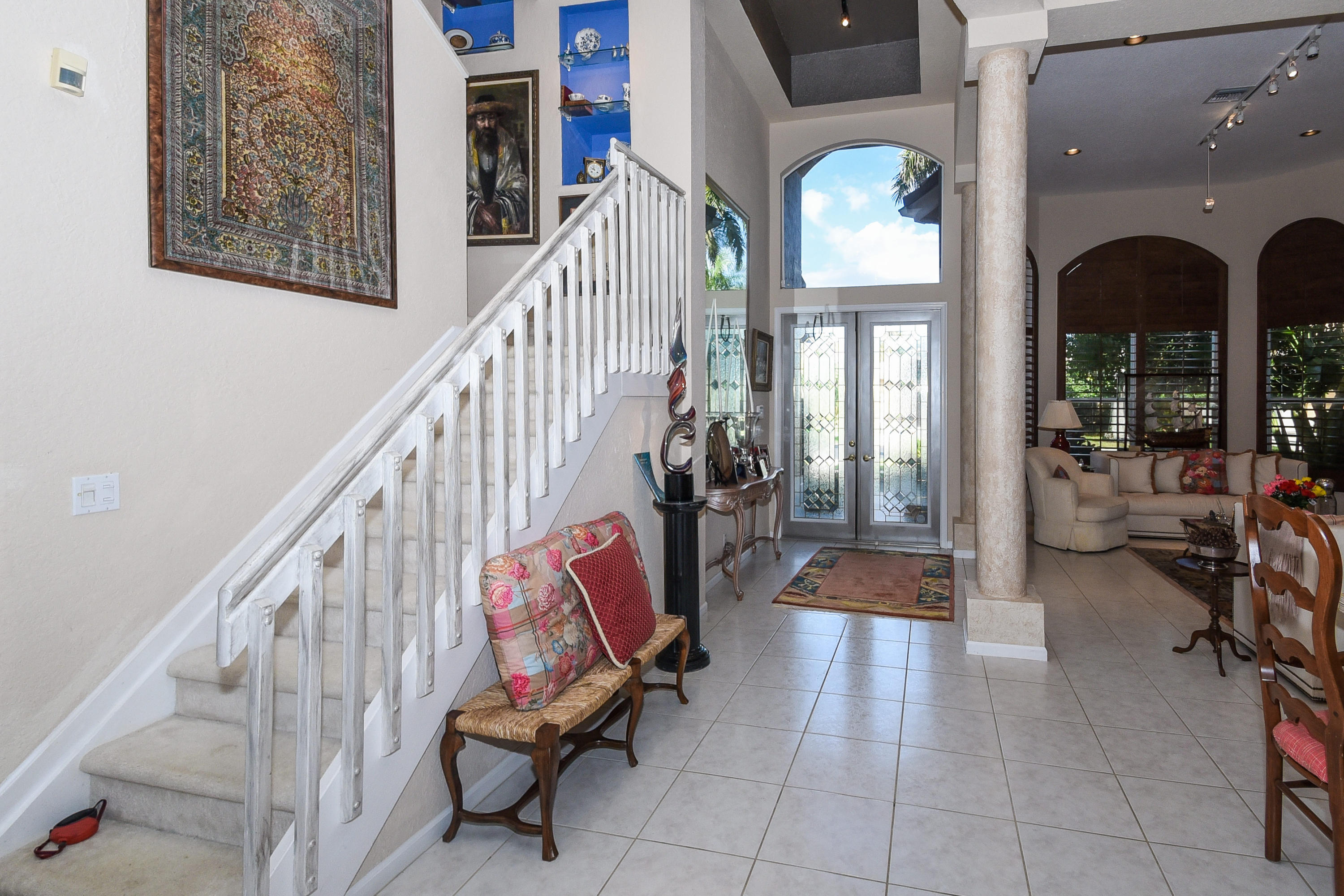 4153 Northwest 53rd Street Boca Raton, FL 33496 - Photo 5 of 56 Foyer and Stairway