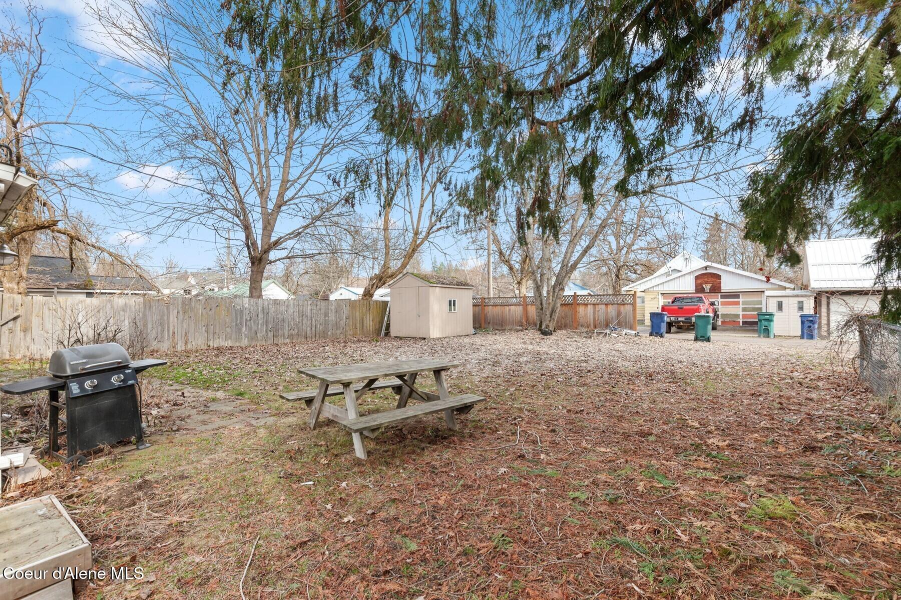 914 6th Street Coeur D'Alene, ID 83814 - Photo 18 of 25 Backyard Possibilities