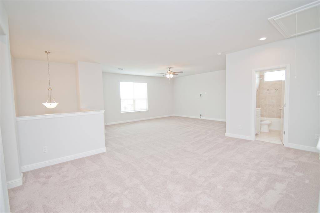 1021 Gillespie Drive Fort Worth, TX 76247 - Photo 23 of 38 an empty room with windows and closet