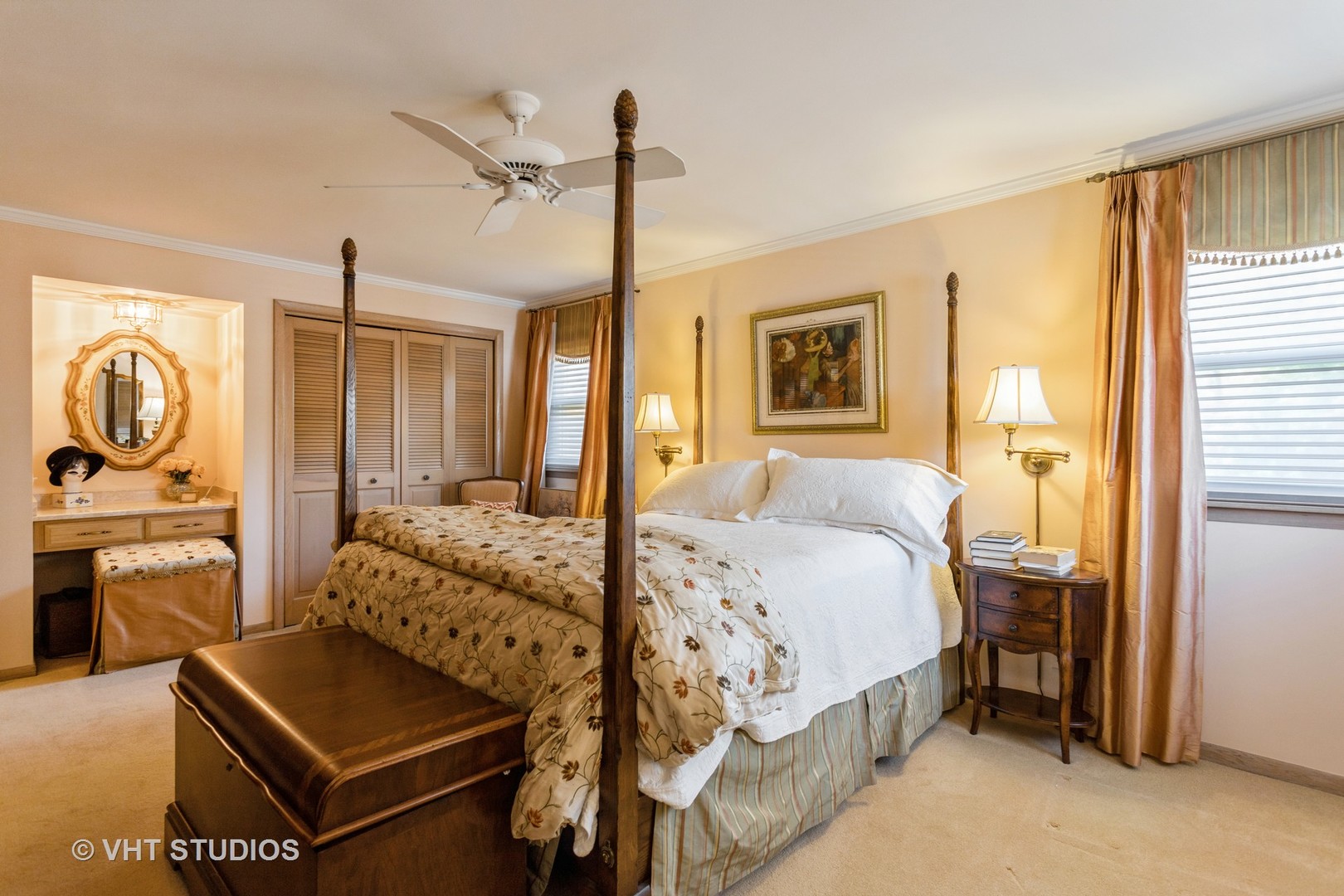 4545 North Long Avenue, Unit 3D Chicago, IL 60630 - Photo 11 of 19 a bedroom with a bed window and couch