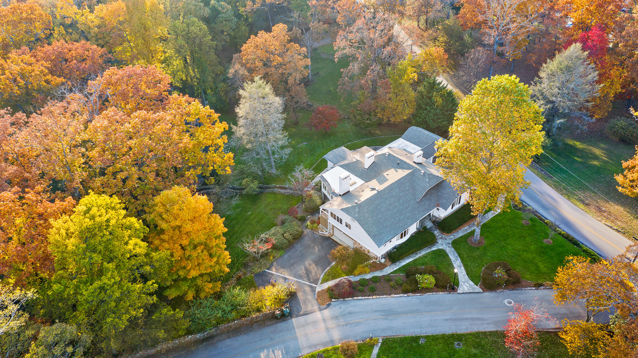 136 Signal Point Road Signal Mountain, TN 37377 - Photo 47 of 64 Aerial View
