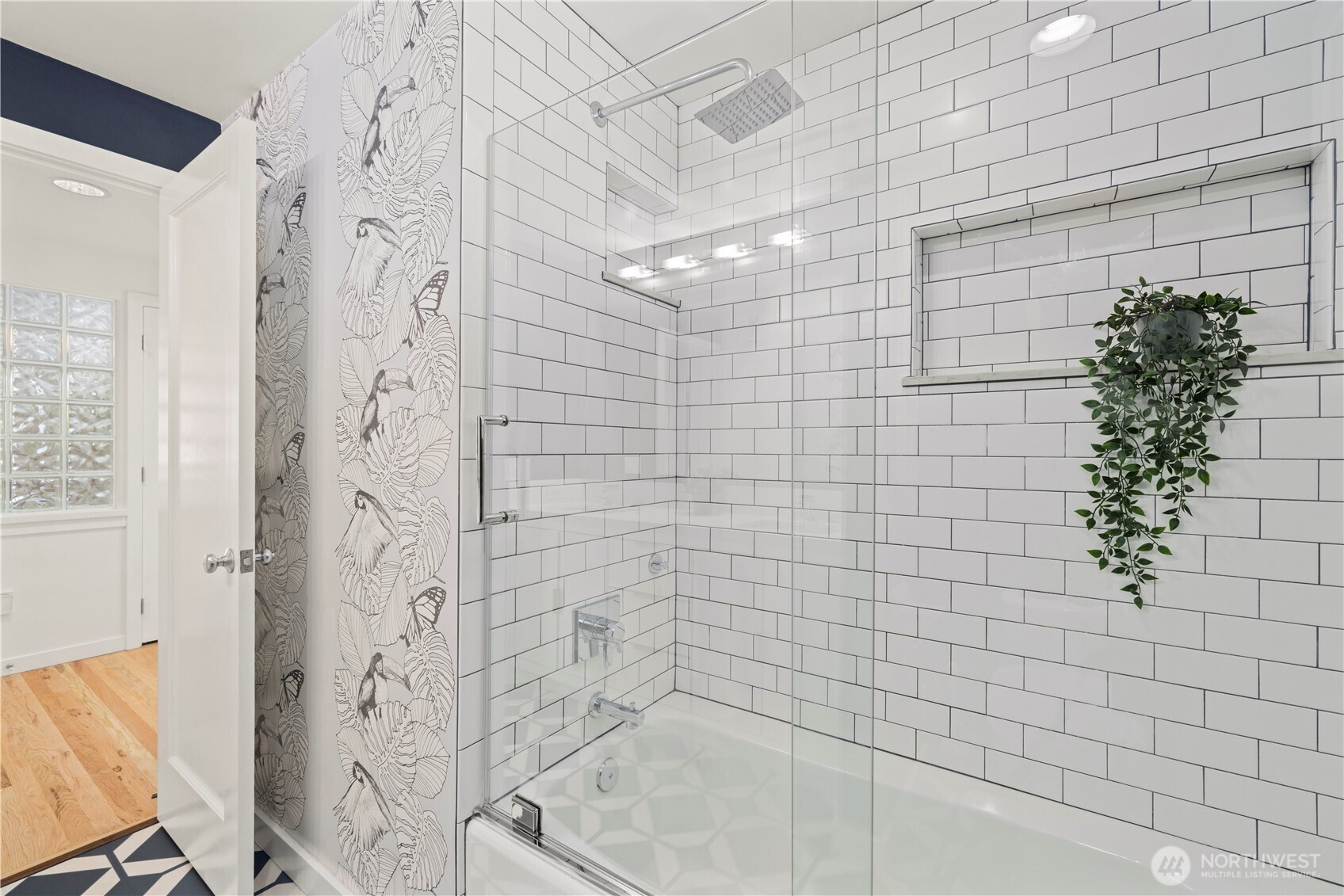 4110 Southwest Rose Street Seattle, WA 98136 - Photo 17 of 39 a bathroom with a shower