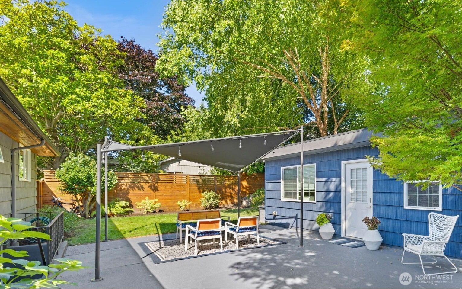 4110 Southwest Rose Street Seattle, WA 98136 - Photo 24 of 39 a view of outdoor space yard deck and patio