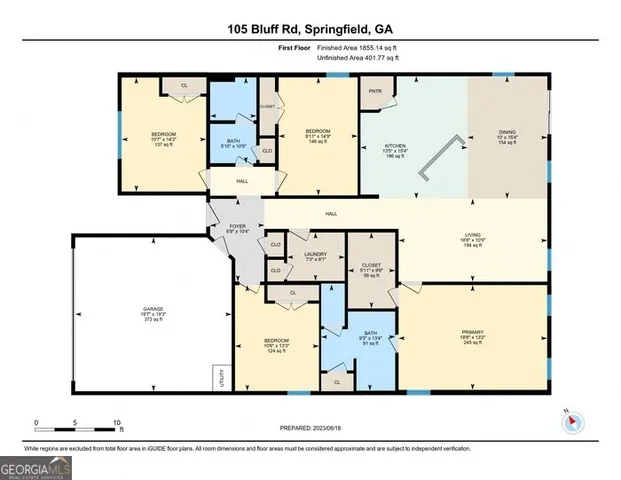 $2,090 | 105 Bluff Road, Springfield, GA 31329