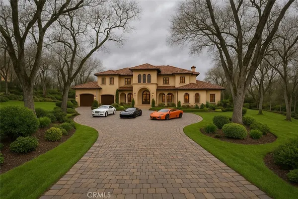 a huge green field with lots of trees