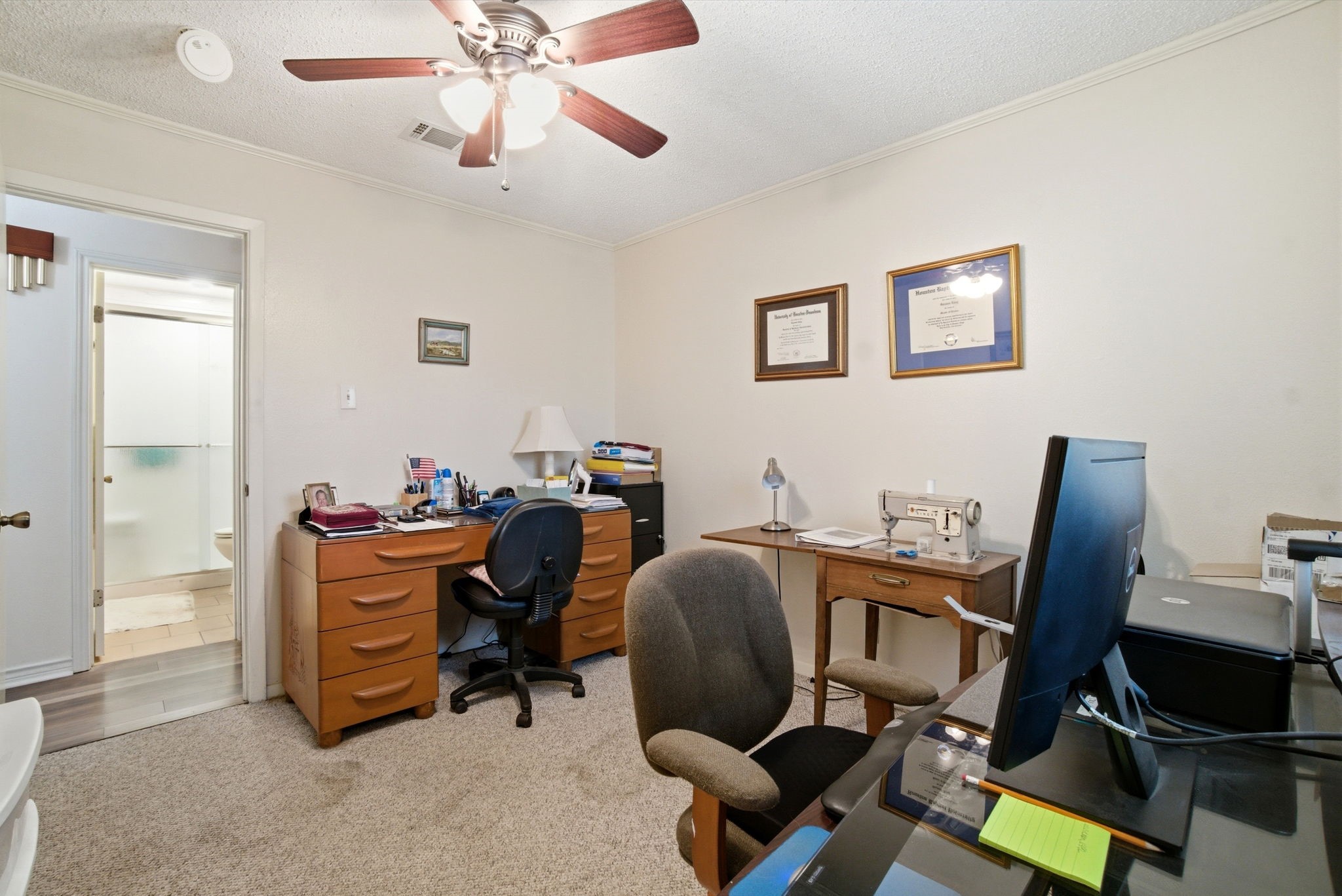 209 Red Oak Street Livingston, TX 77351 - Photo 19 of 34 3rd Room (Currently used as Office)