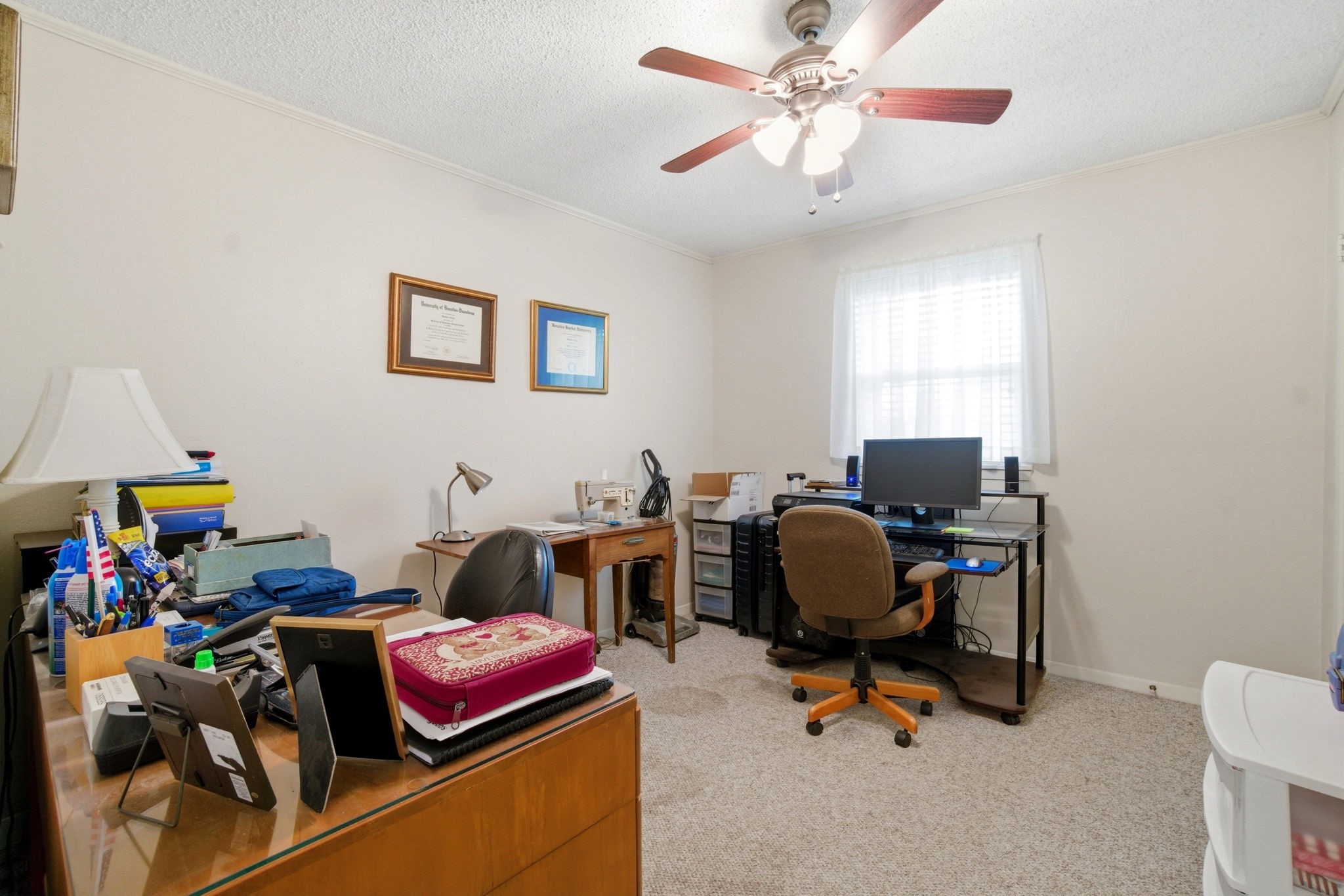209 Red Oak Street Livingston, TX 77351 - Photo 20 of 34 3rd Room (Currently used as Office) View 2