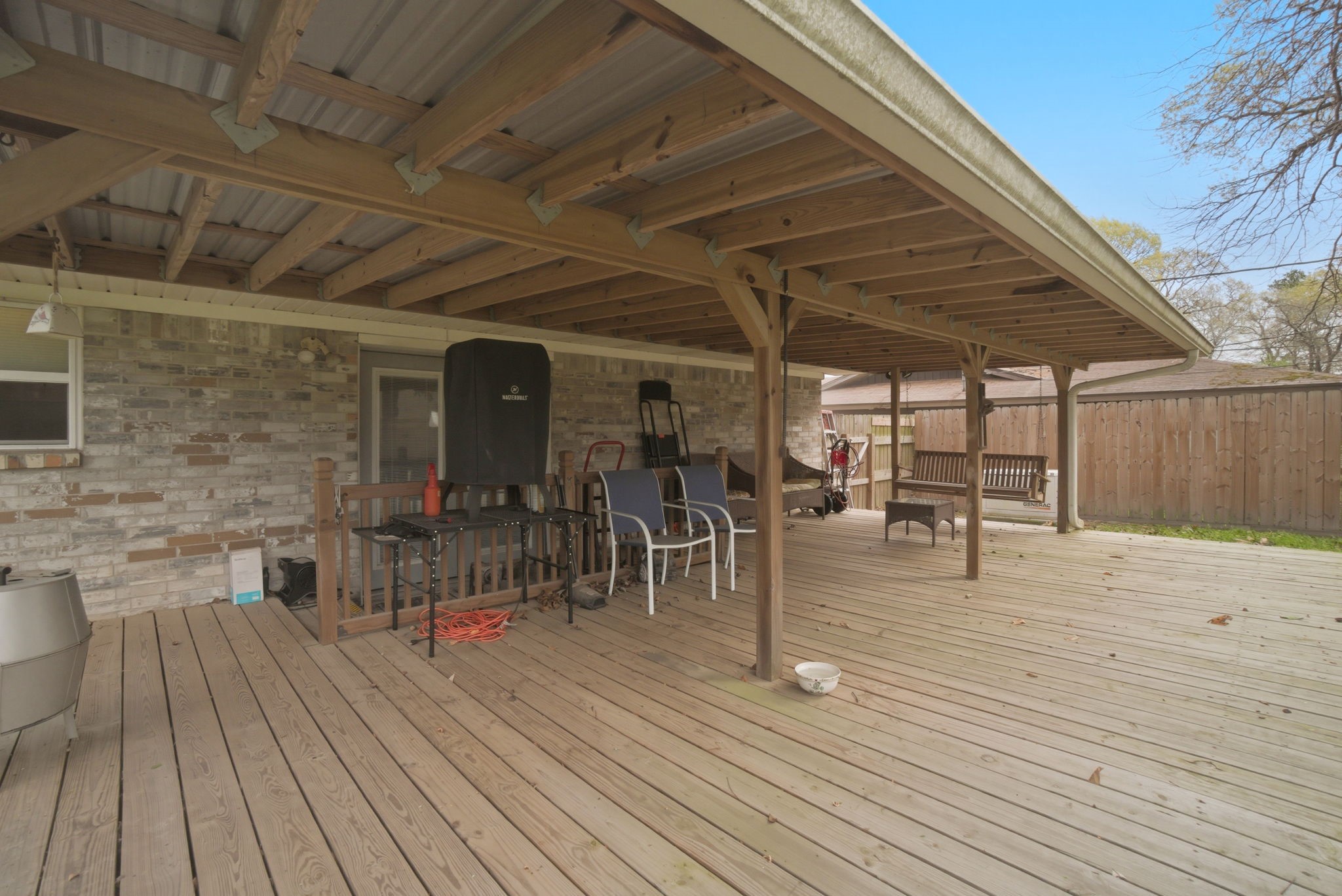 209 Red Oak Street Livingston, TX 77351 - Photo 27 of 34 Backporch View 2