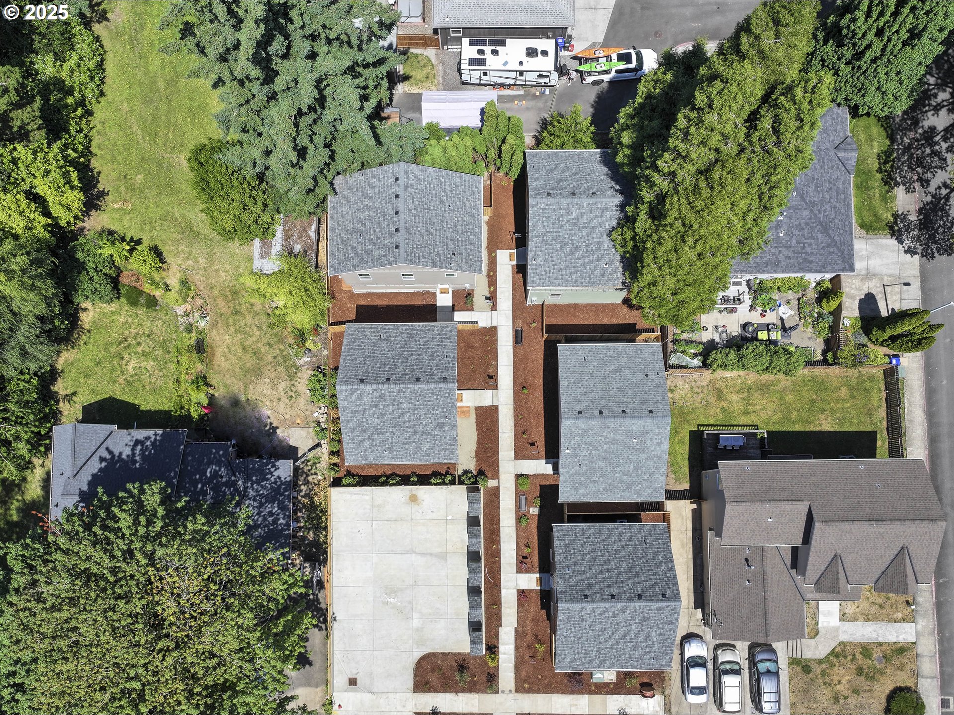4801 Southeast Ina Avenue Milwaukie, OR 97267 - Photo 19 of 25 an aerial view of a house with outdoor space
