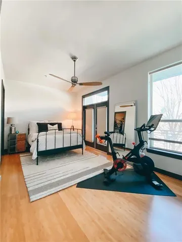 a view of bedroom with bathroom