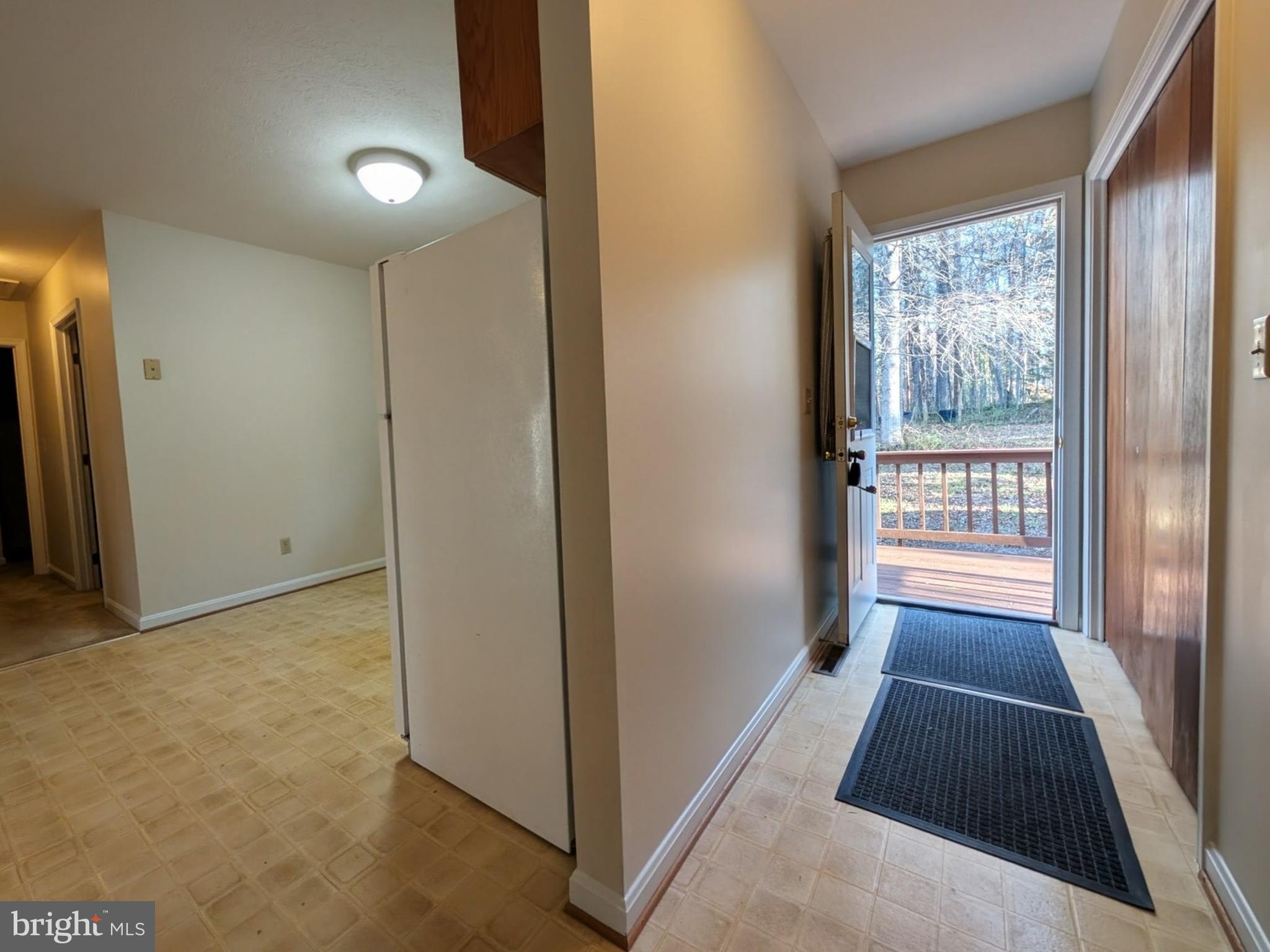 271 Rambling Road Ruckersville, VA 22968 - Photo 19 of 26 Rear entrance, kitchen right, laundry closet left