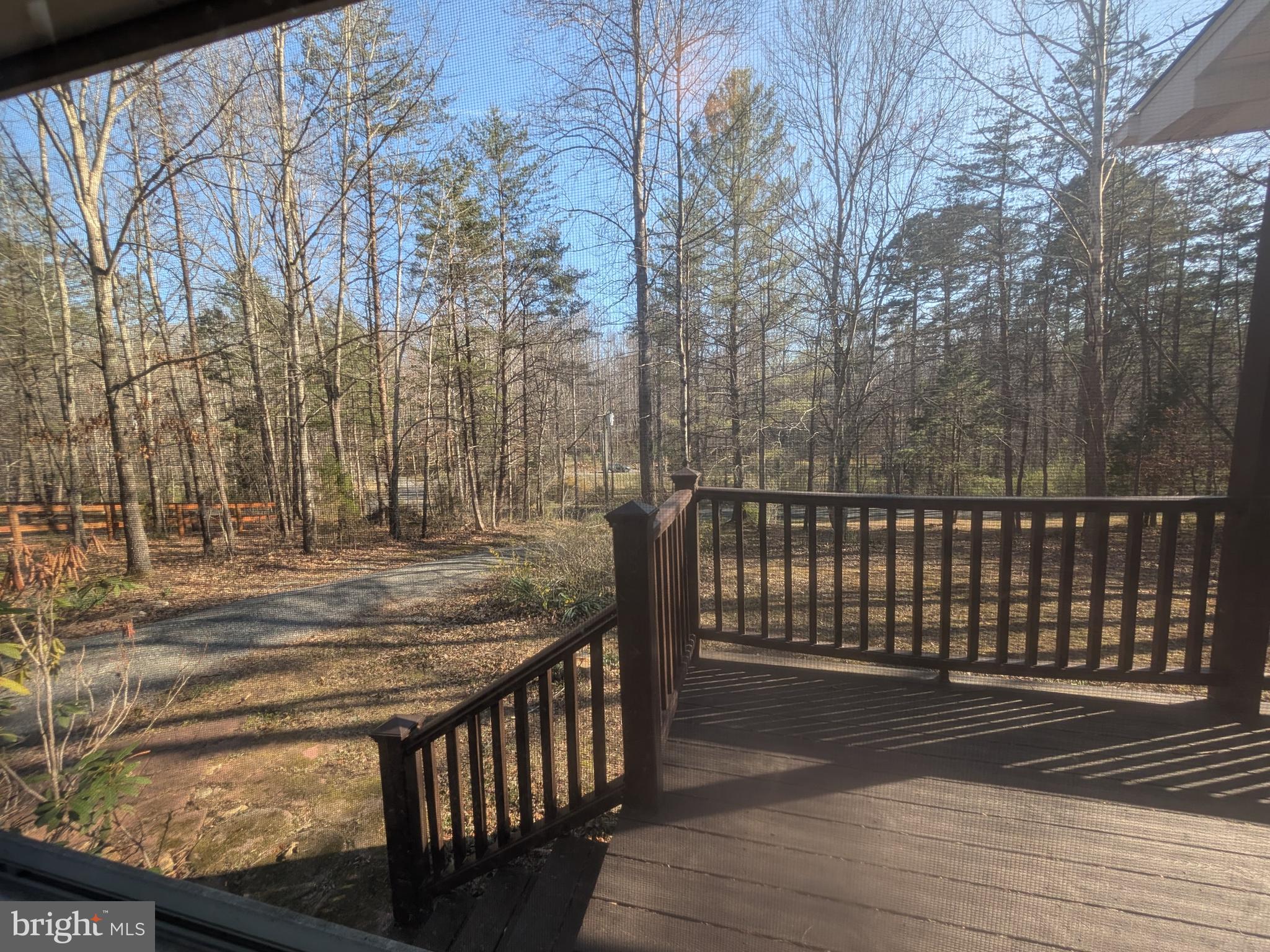 271 Rambling Road Ruckersville, VA 22968 - Photo 23 of 26 Front Deck looking down driveway