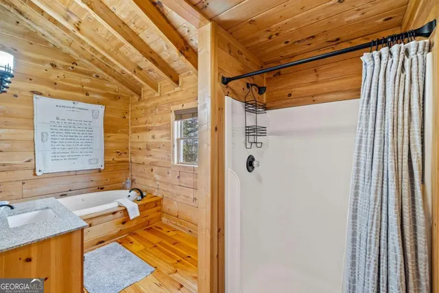 a view of a two chairs in the roof deck