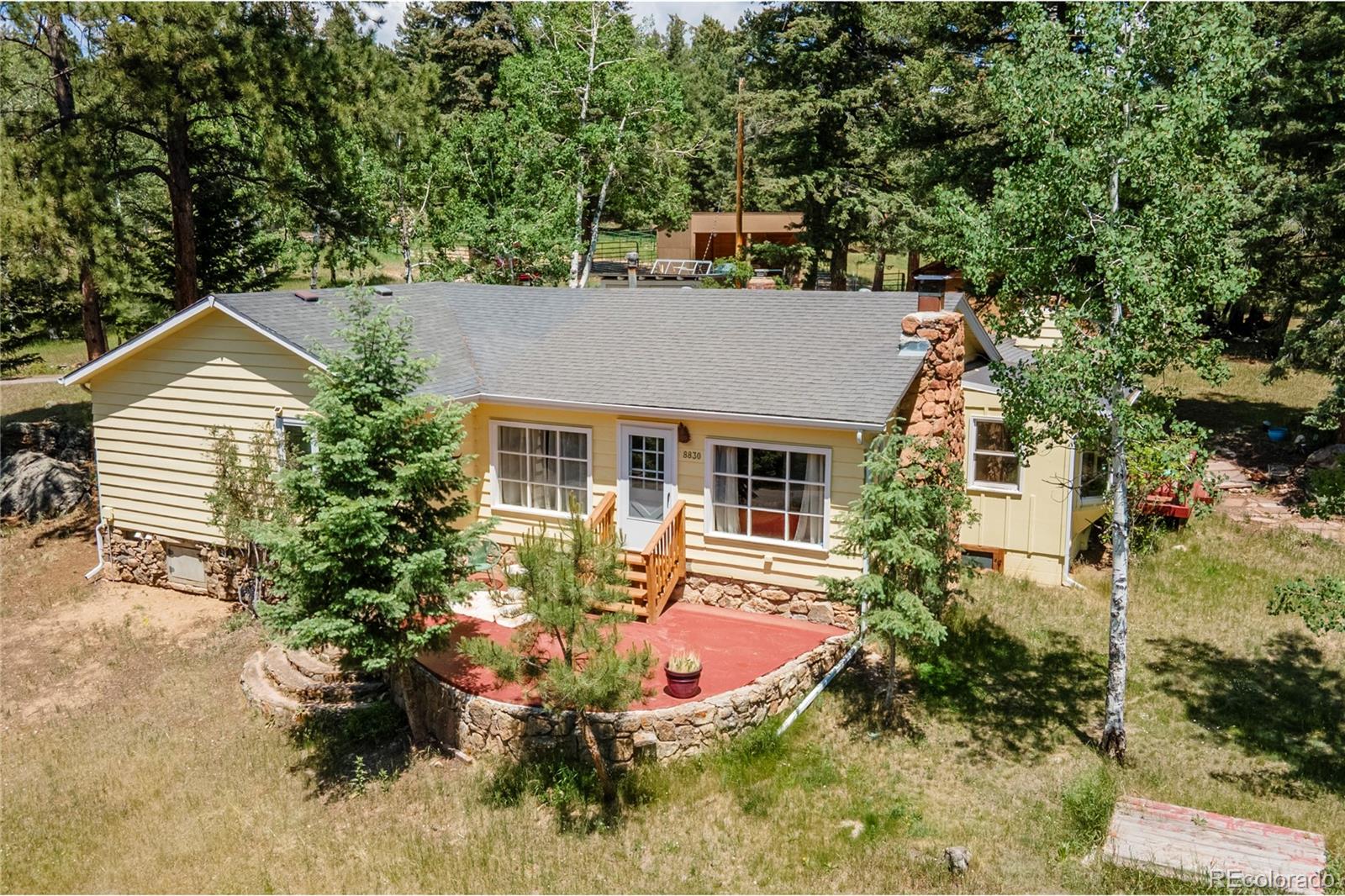 8830 South Blue Creek Road Evergreen, CO 80439 - Photo 1 of 41