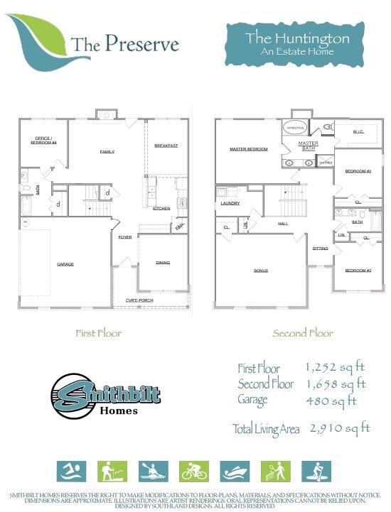 102 Hillberry Road, Unit LOT 517 Oak Ridge, TN 37830 - Photo 17 of 17 Huntington Floorplan