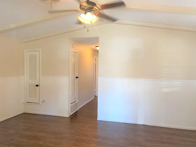 wooden floor in an empty room