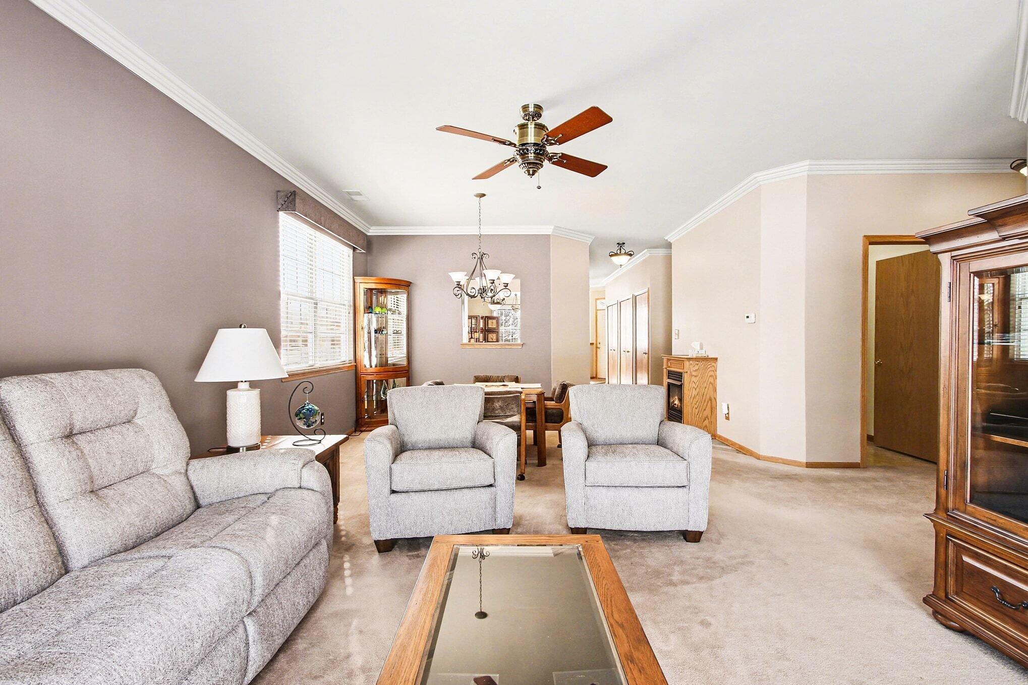 12310 80th Place Dyer, IN 46311 - Photo 13 of 37 a living room with furniture and a large window
