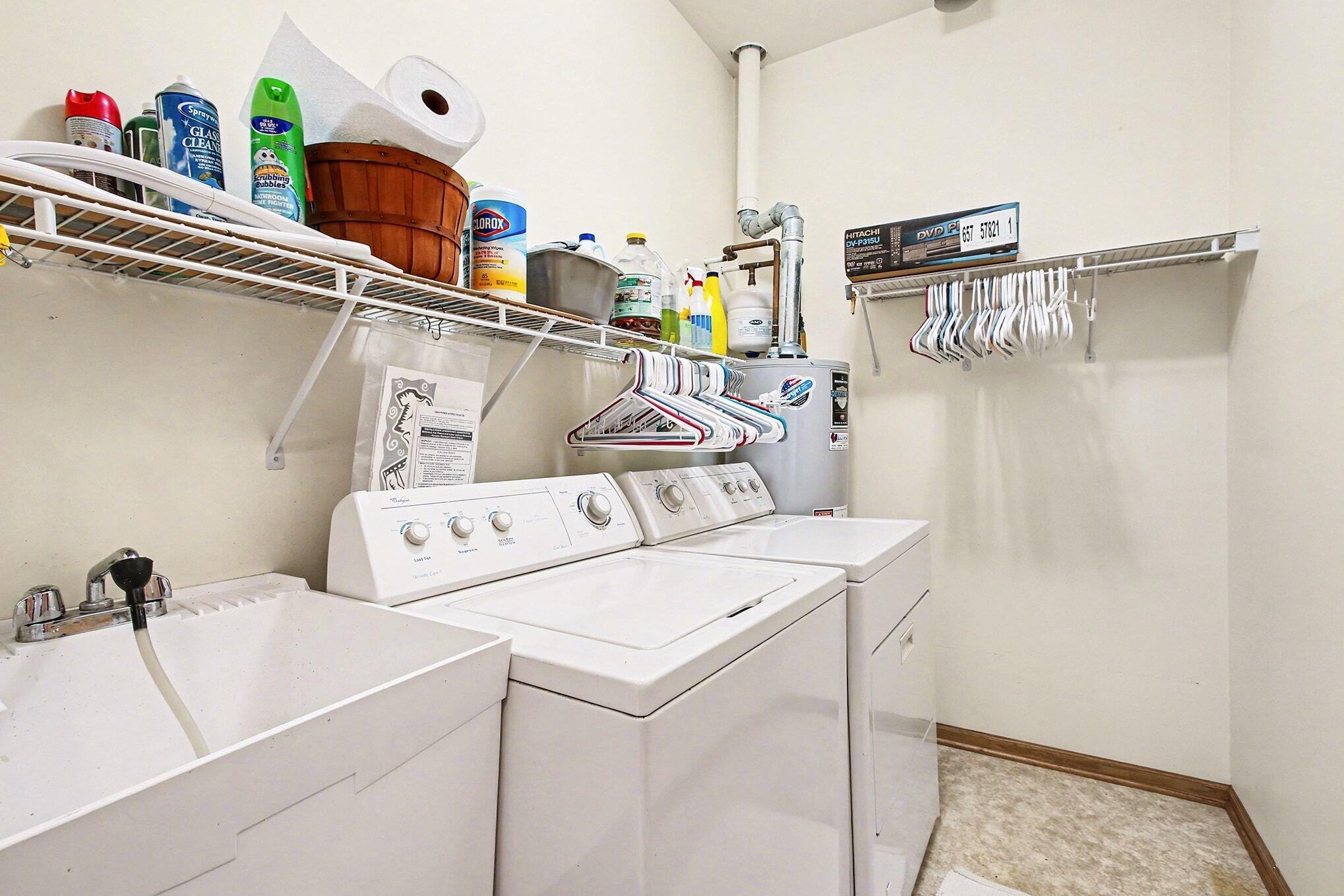 12310 80th Place Dyer, IN 46311 - Photo 22 of 37 a utility room with dryer and washer