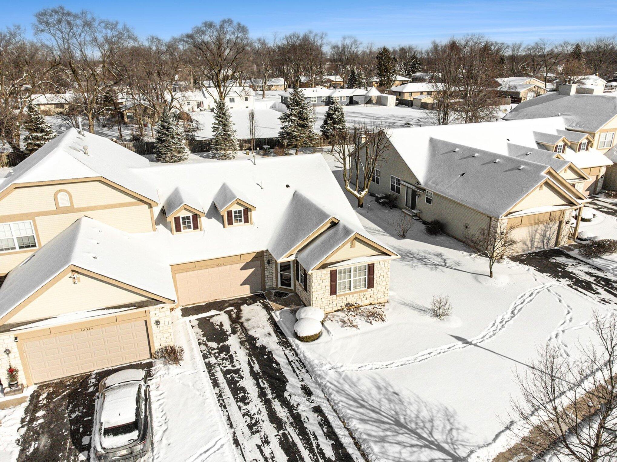 12310 80th Place Dyer, IN 46311 - Photo 33 of 37 a view of a house with a snow