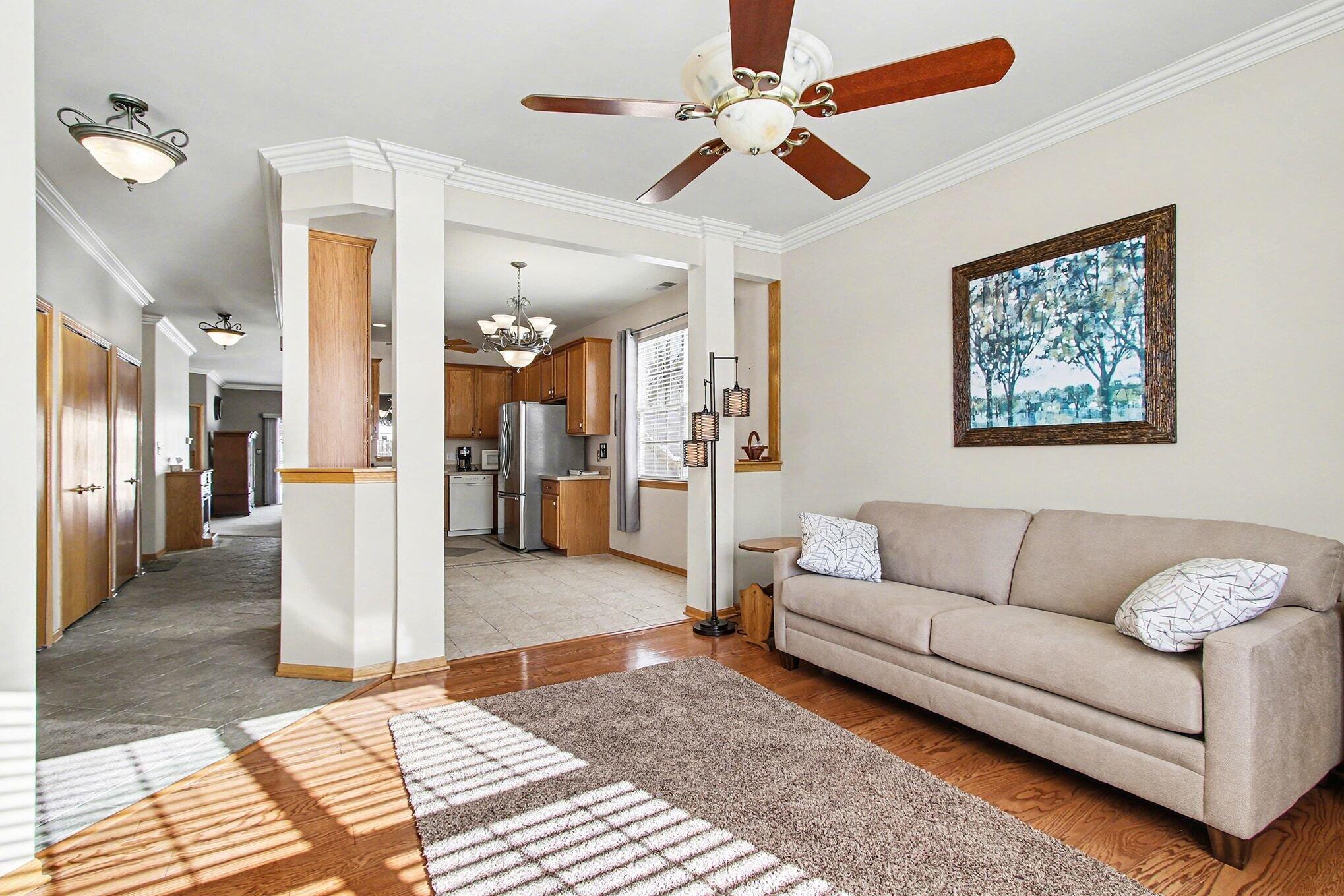 12310 80th Place Dyer, IN 46311 - Photo 8 of 37 a living room with furniture and a rug