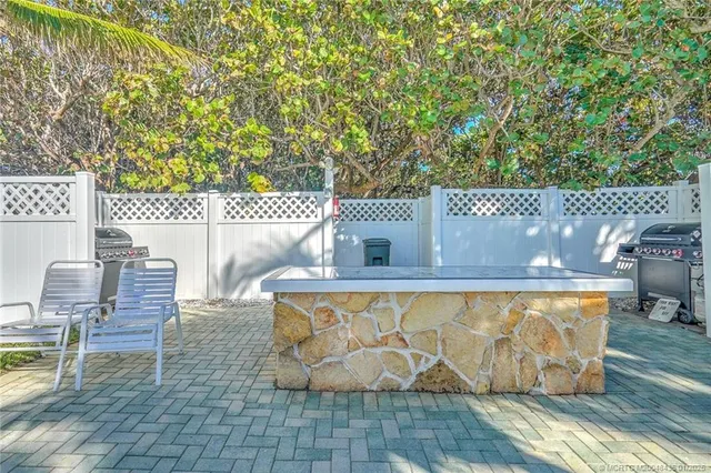 a view of an outdoor space and a yard