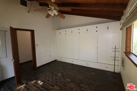 a view of a room with window