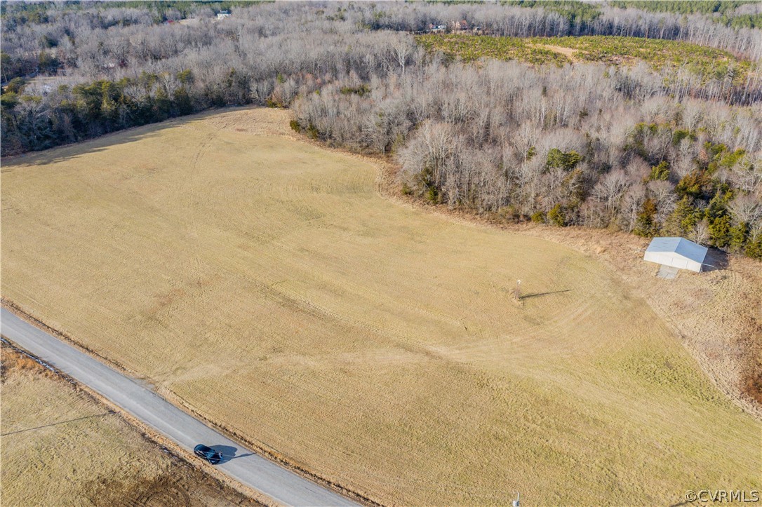Lot 3 Carter Road Cumberland, VA 23040 - Photo 7 of 16 An aerial view showing the location of the hangar.