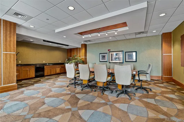 a front view of a building