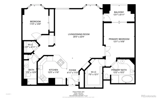 $2,845 | 8100 East Union Avenue, Unit 814, Denver, CO 80237