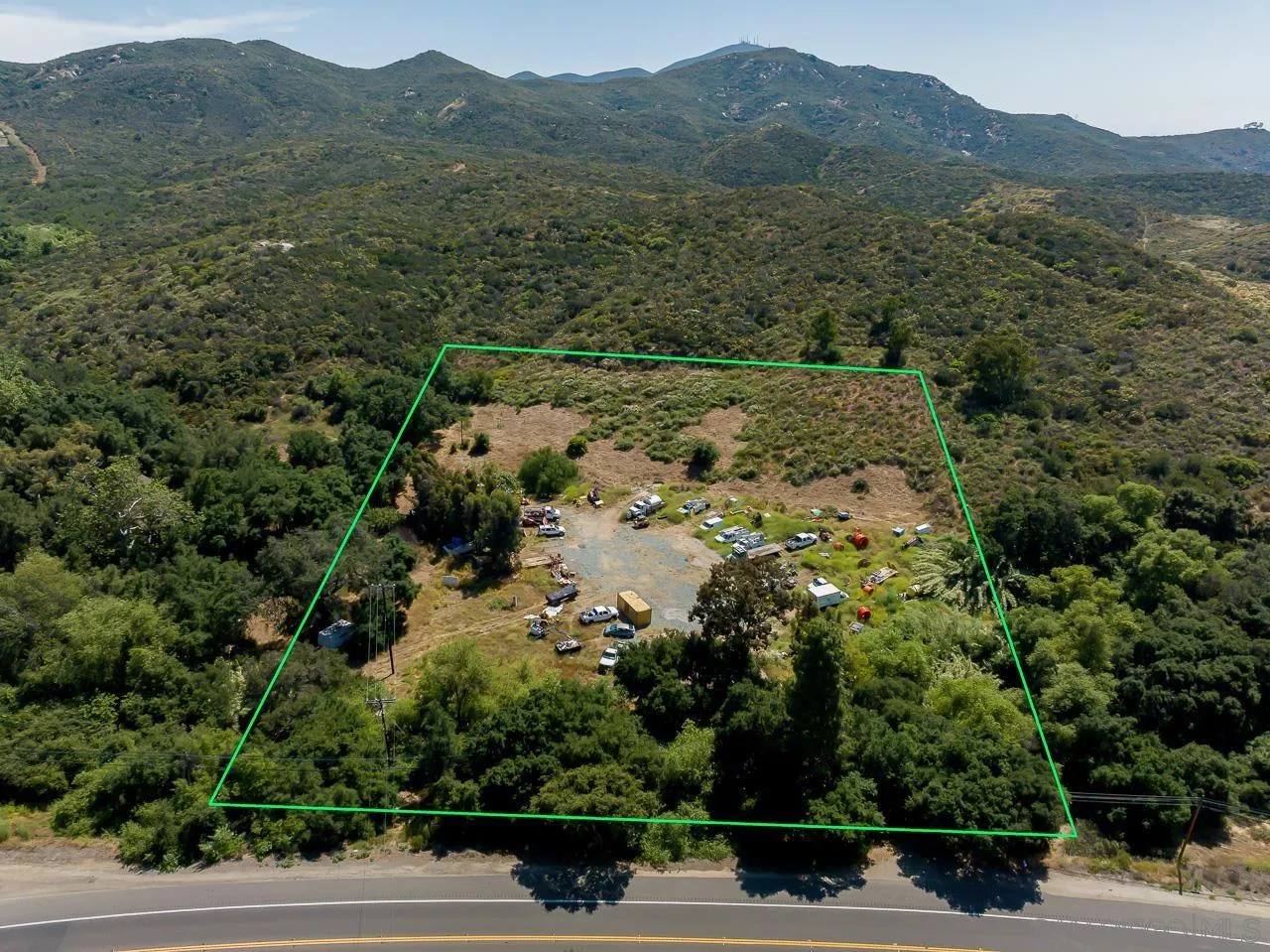 13455 Campo Road, Unit 5960314300 Jamul, CA 91935 - Photo 10 of 10 an aerial view of a house with a yard
