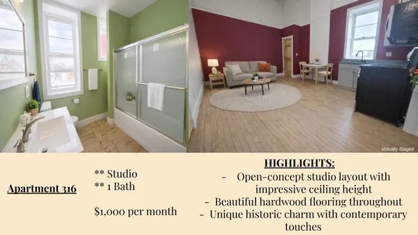 $1,000 | 27 East Main Street, Unit 316, Waterloo, NY 13165