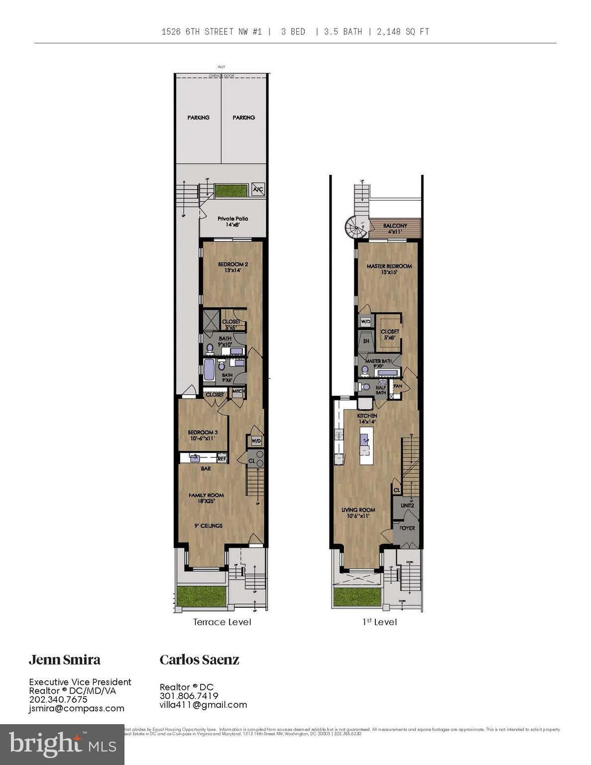 1526 6th Street Northwest, Unit 1 Washington, DC 20001 - Photo 30 of 34 View
