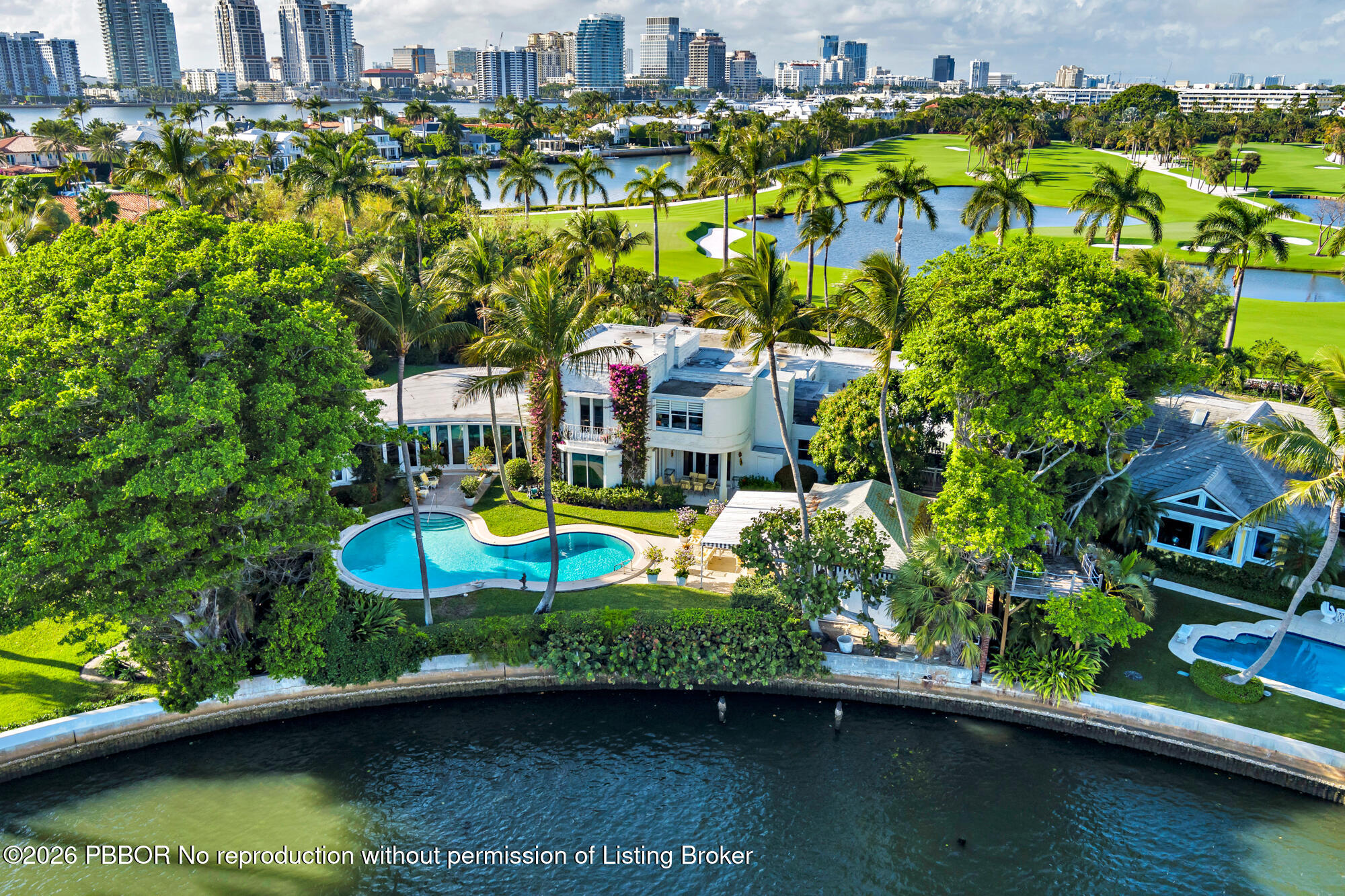 350 Island Road Palm Beach, FL 33480 - Photo 4 of 15 Aerial
