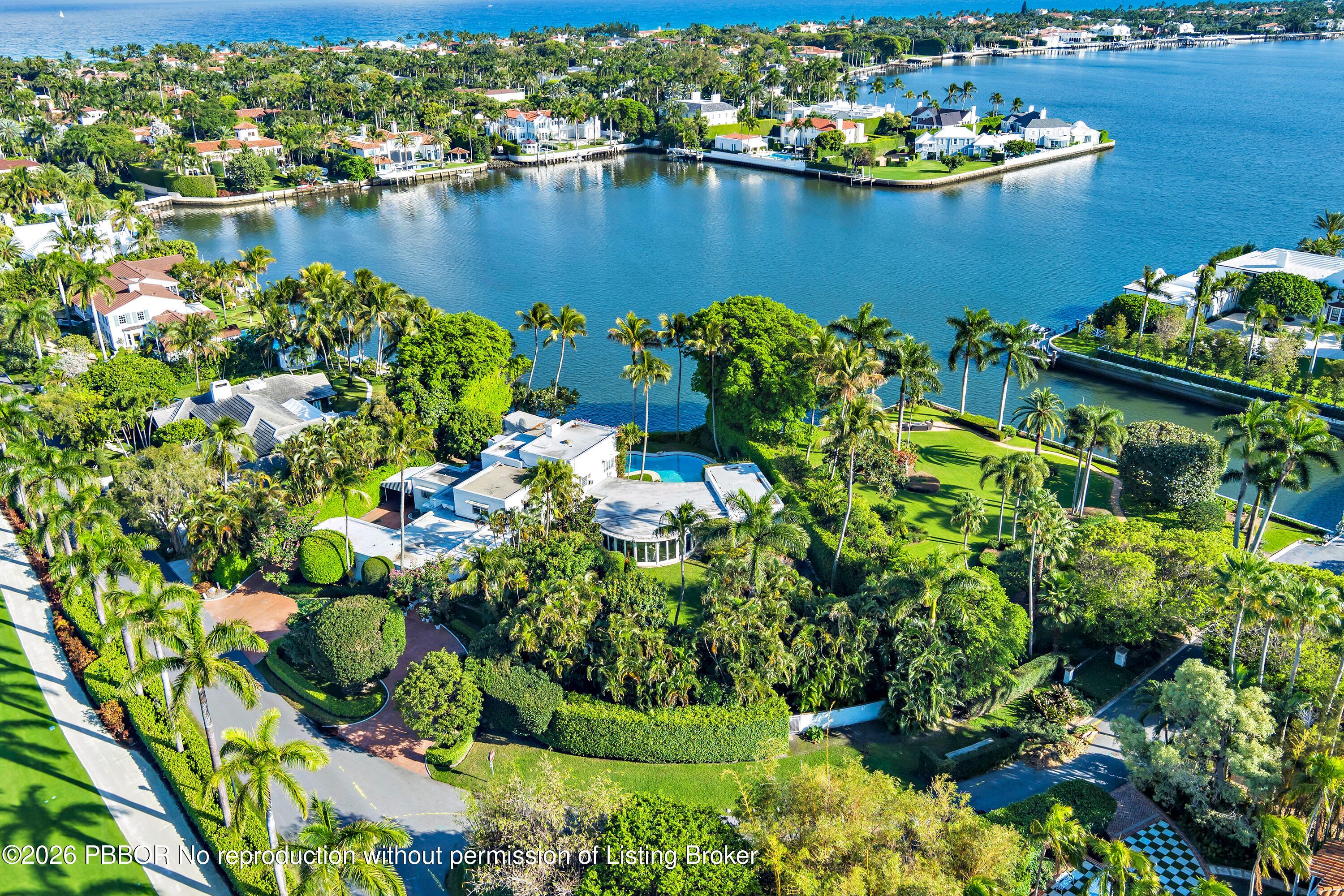 350 Island Road Palm Beach, FL 33480 - Photo 5 of 15 Aerial