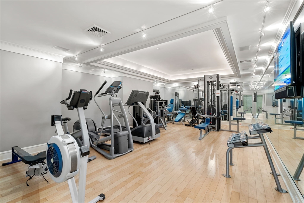495 Hugh Cargill Road Concord, MA 01742 - Photo 40 of 42 a view of a room with gym equipment