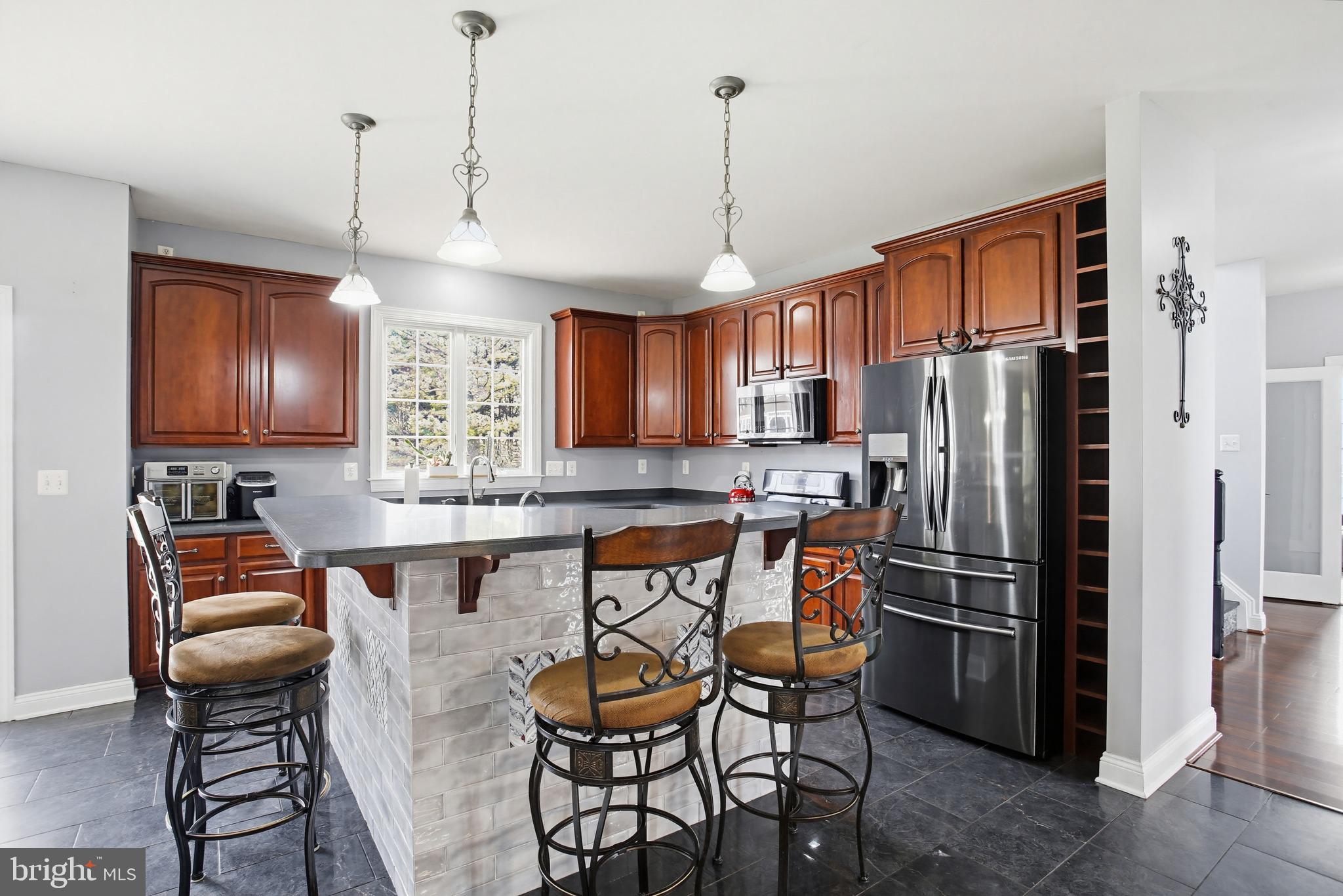 337 Chestnut Hill Road Forest Hill, MD 21050 - Photo 16 of 57 Custom Island doubles as Breakfast Bar