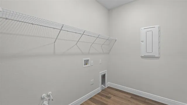 a view of a room with shelf